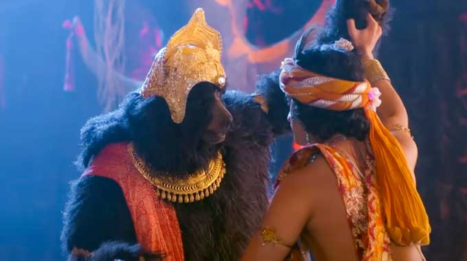Krishna Jamvant ladai Photo
